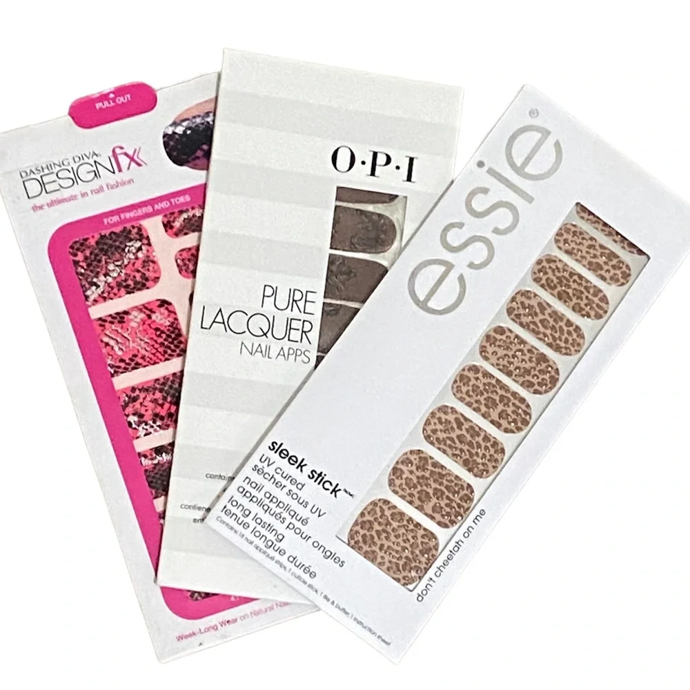 Design Fx, OPI, ESSIE Nail Appliqués- 3 packs - Picture 4 of 8